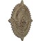 Ekena Millwork Haylynn Ceiling Medallion (Canopies up to 1 1/4"), 29 1/8"OD x 1 1/4"ID x 4"P, Gobi Desert Crackle CM29HYGDC - alternate 5